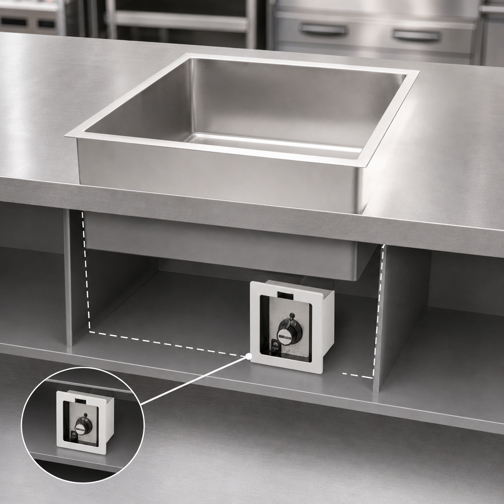Built-In Bottom-Mount Design