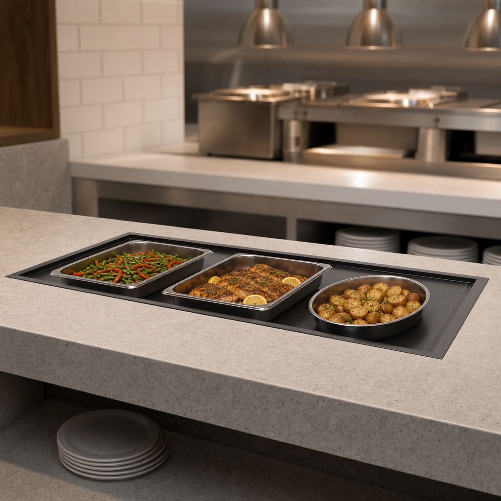 Recessed Drop-In Design