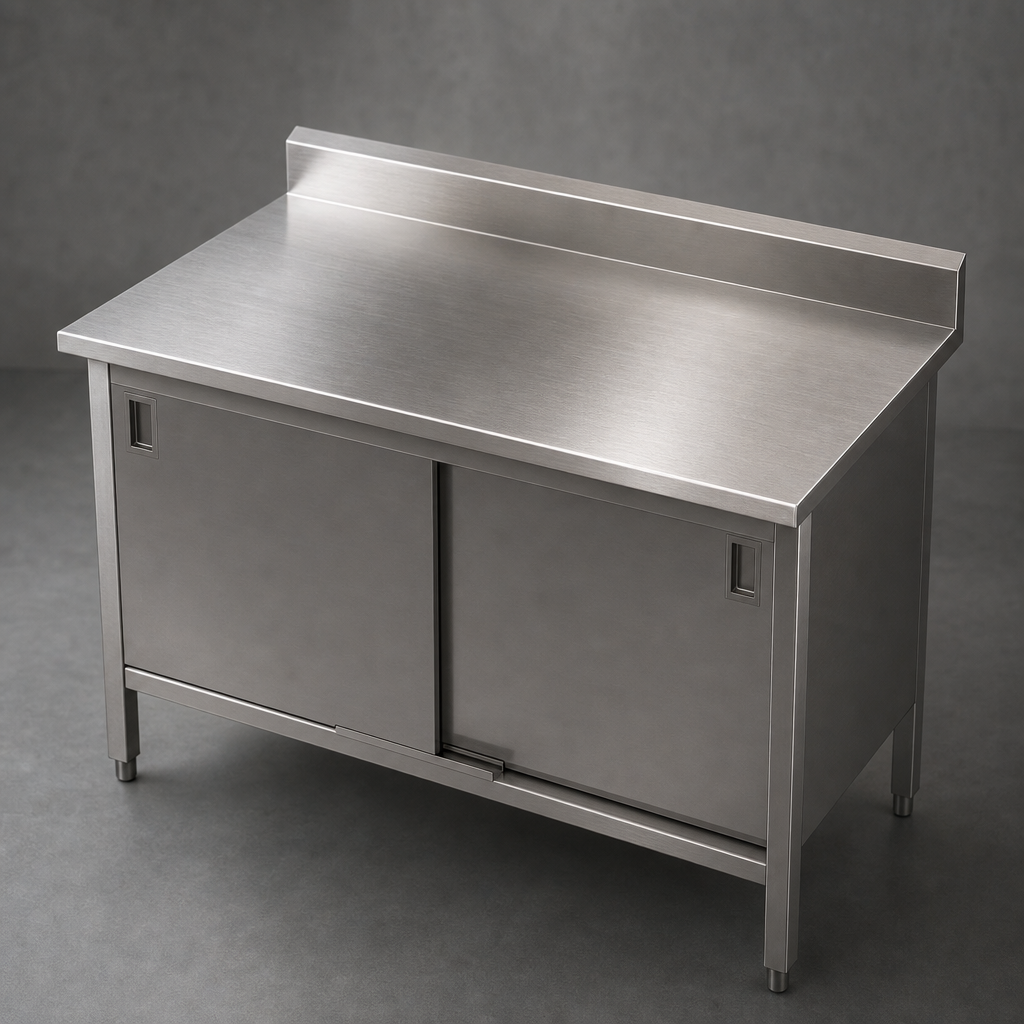 16-Gauge Stainless Steel Top