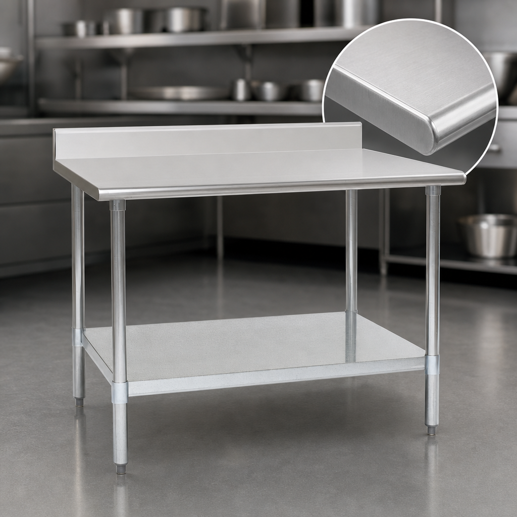 14-Gauge 300 Series Stainless Steel Top