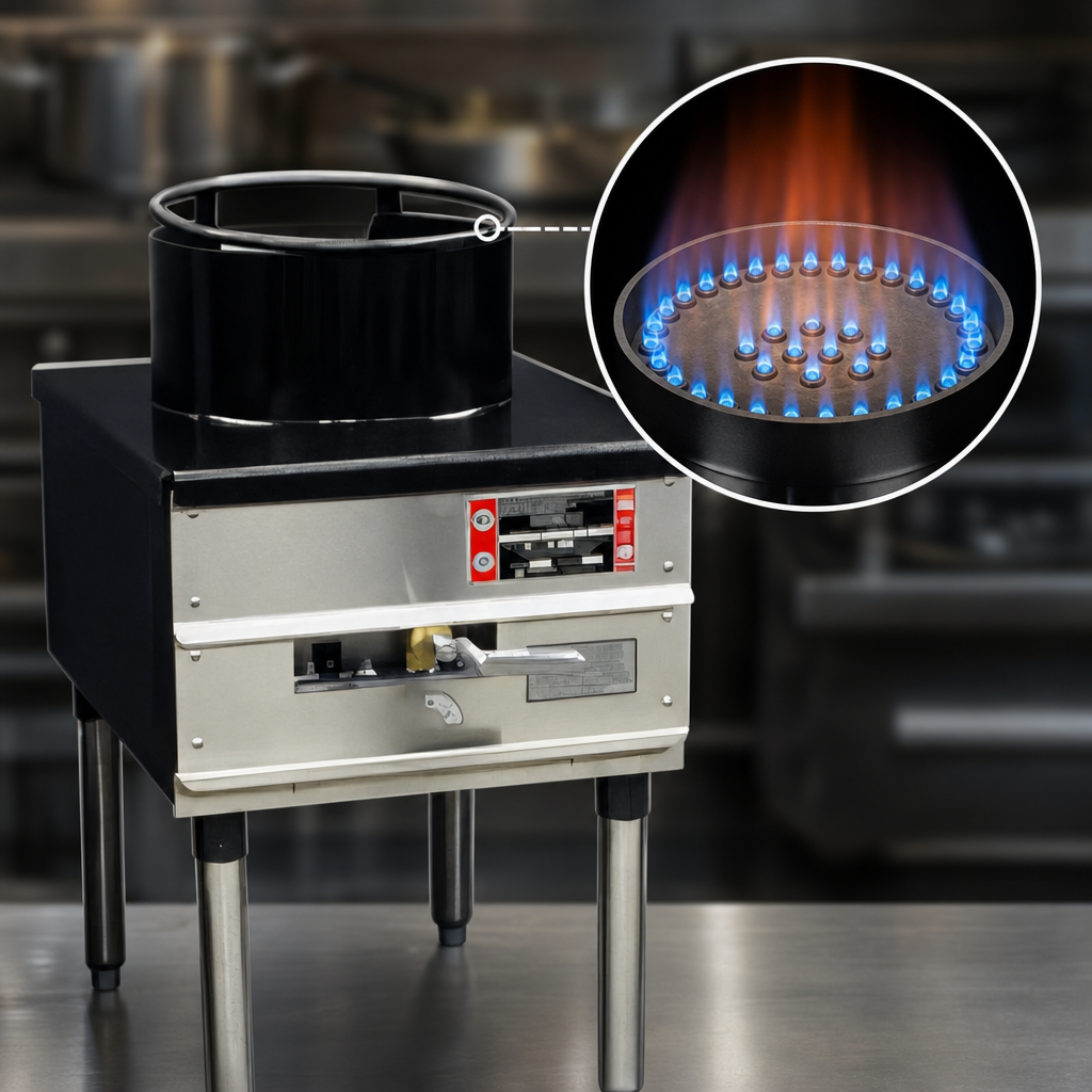 Single 23-Tip Jet Burner