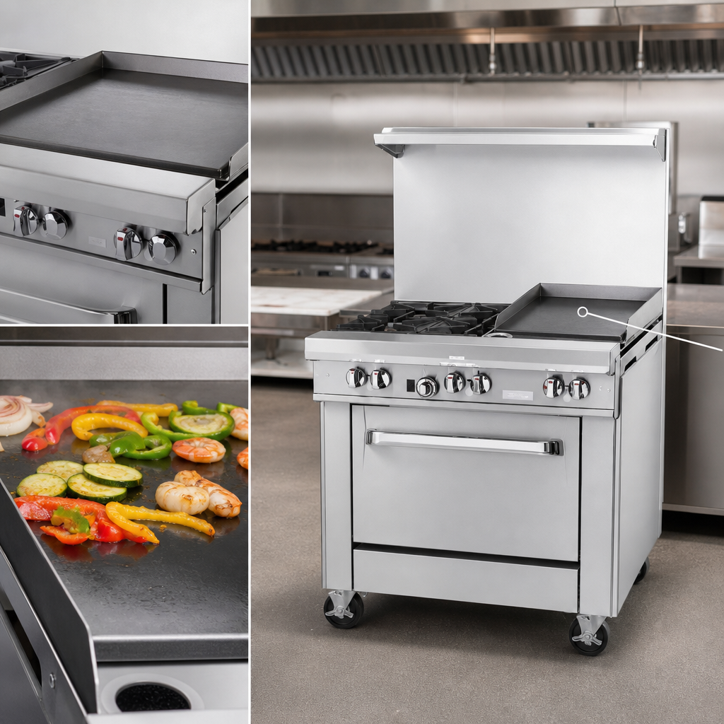 24-Inch Manual Griddle