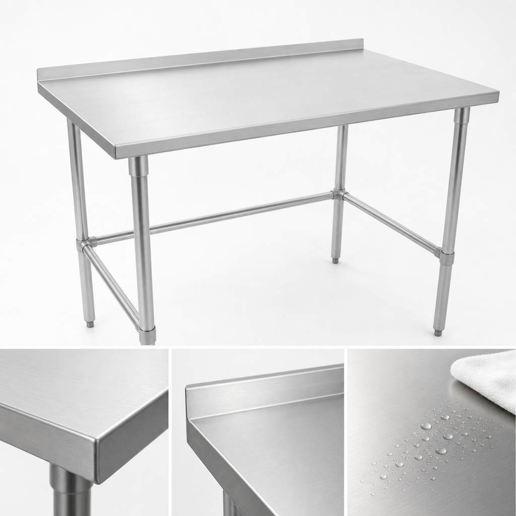 14-Gauge 300 Series Stainless Steel Top