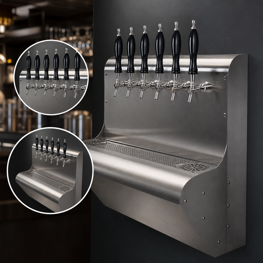 Six-Faucet Capacity