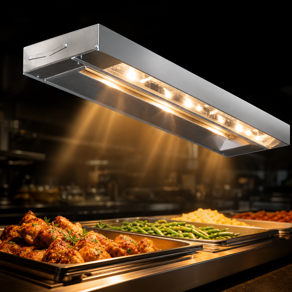 Lighted Strip Heat Lamp