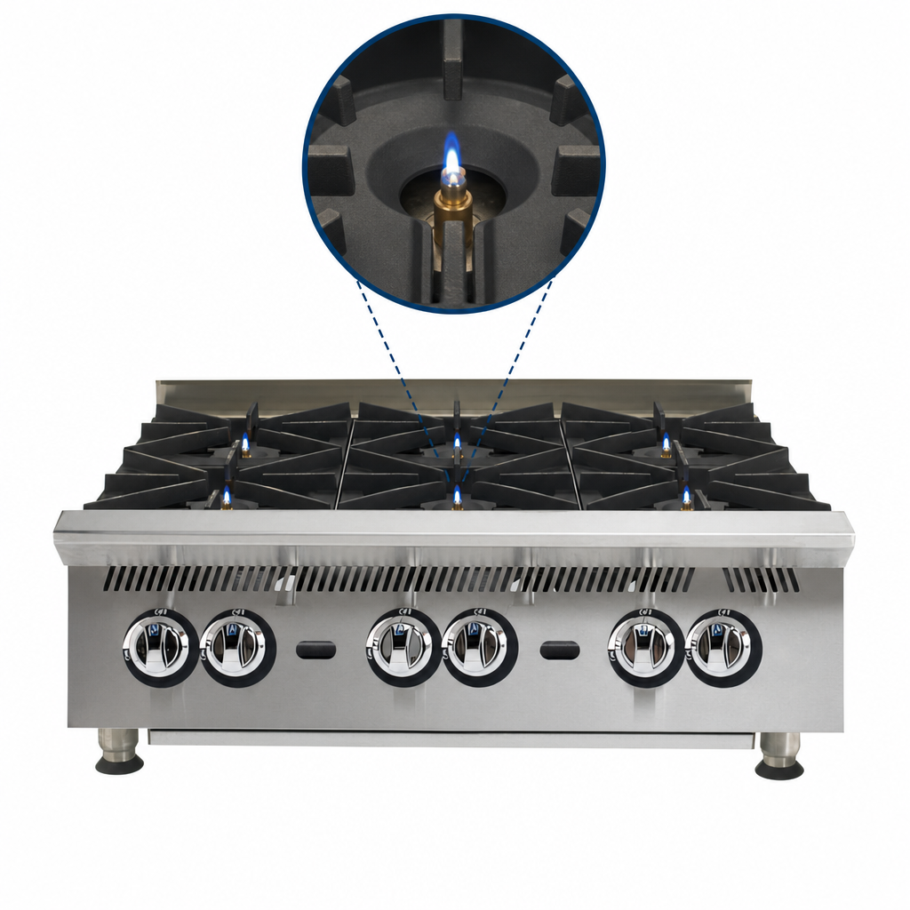 Standing Pilot Per Burner
