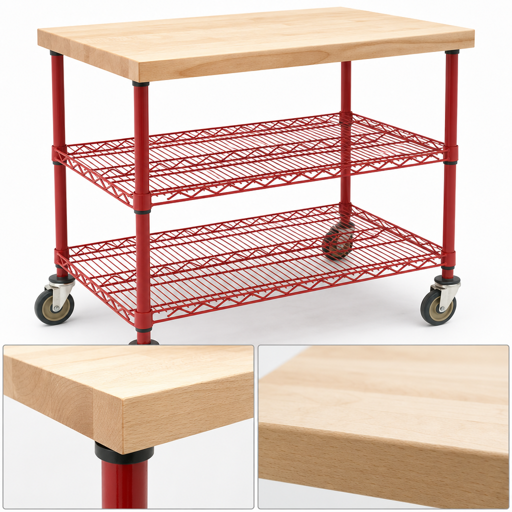 Maple Hardwood Butcher Block Top