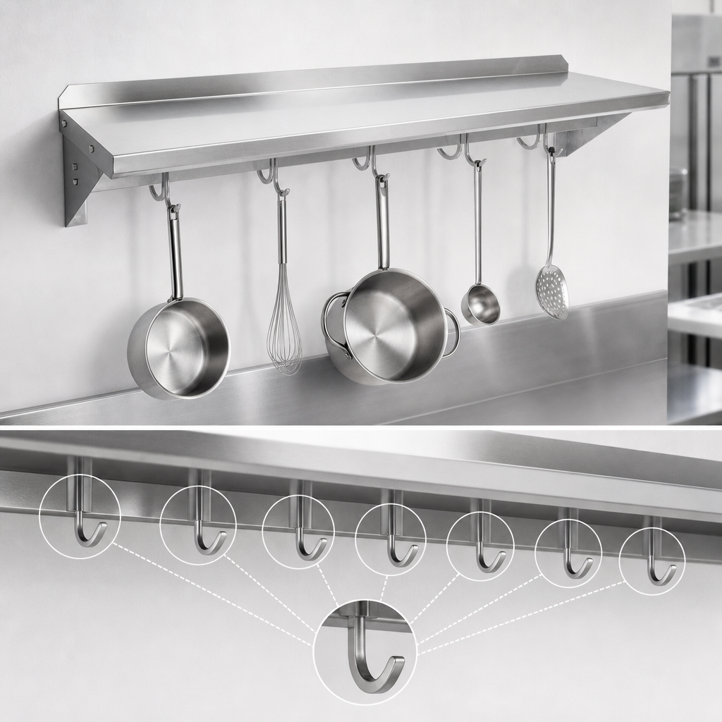 Seven Included Hooks