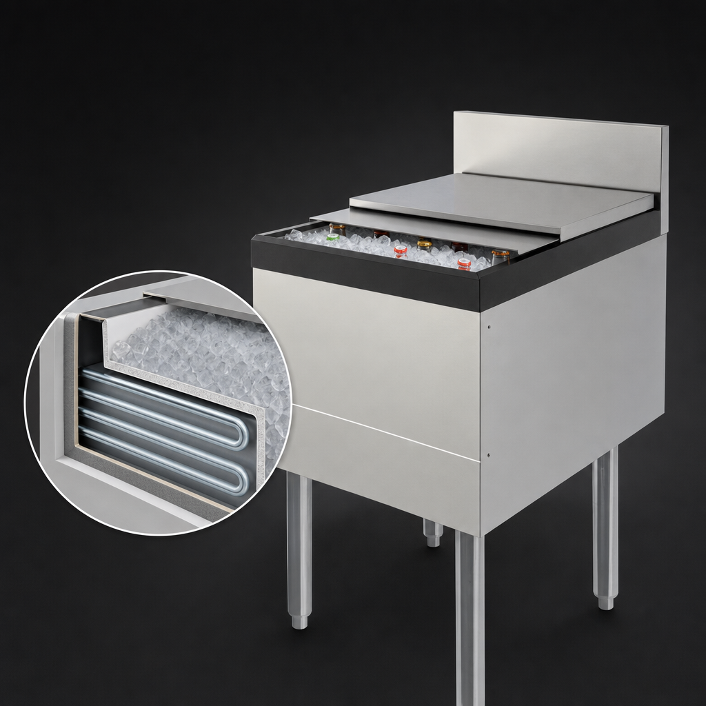 Concealed 10-Circuit Cold Plate