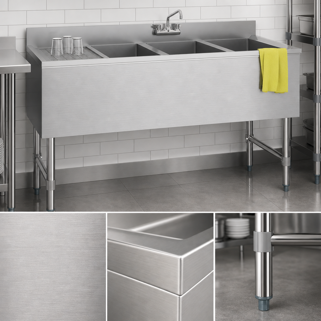 304 Stainless Steel Construction