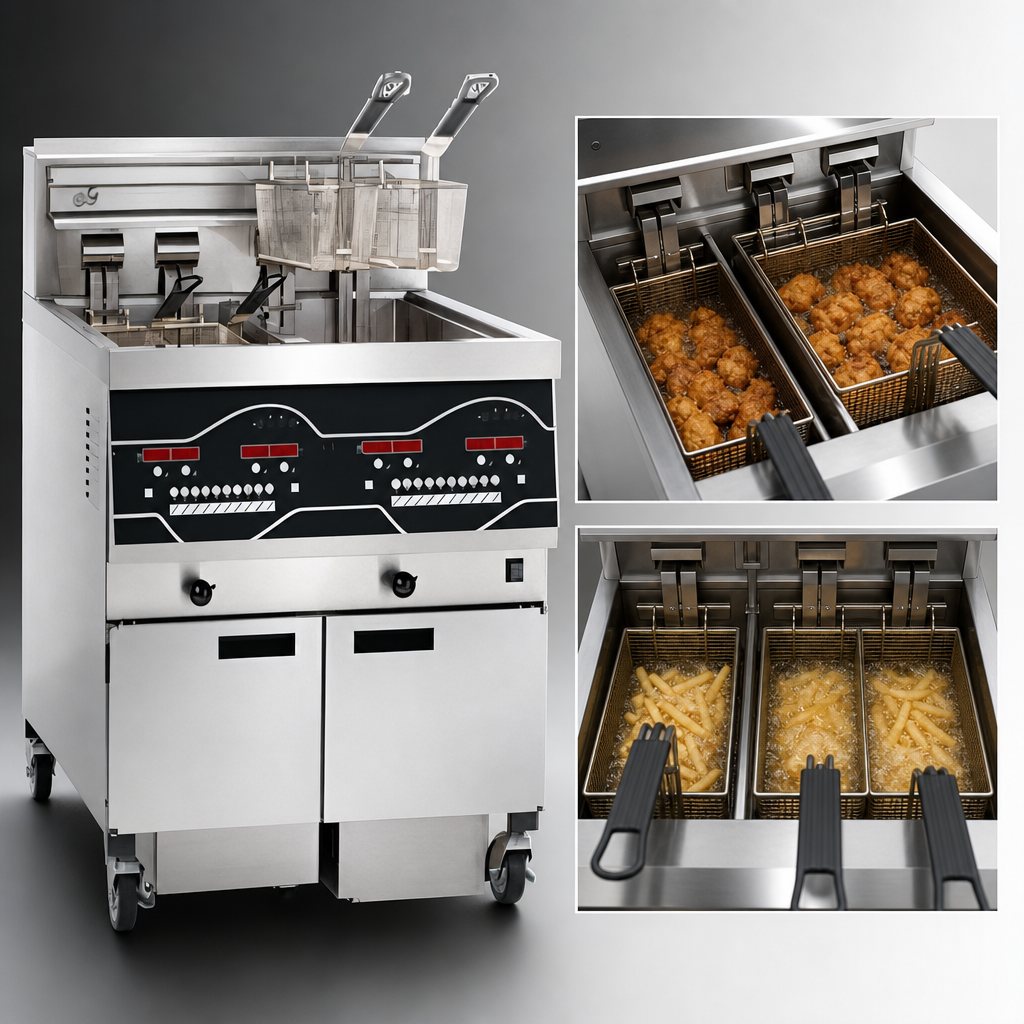 Two-Well Open Fryer