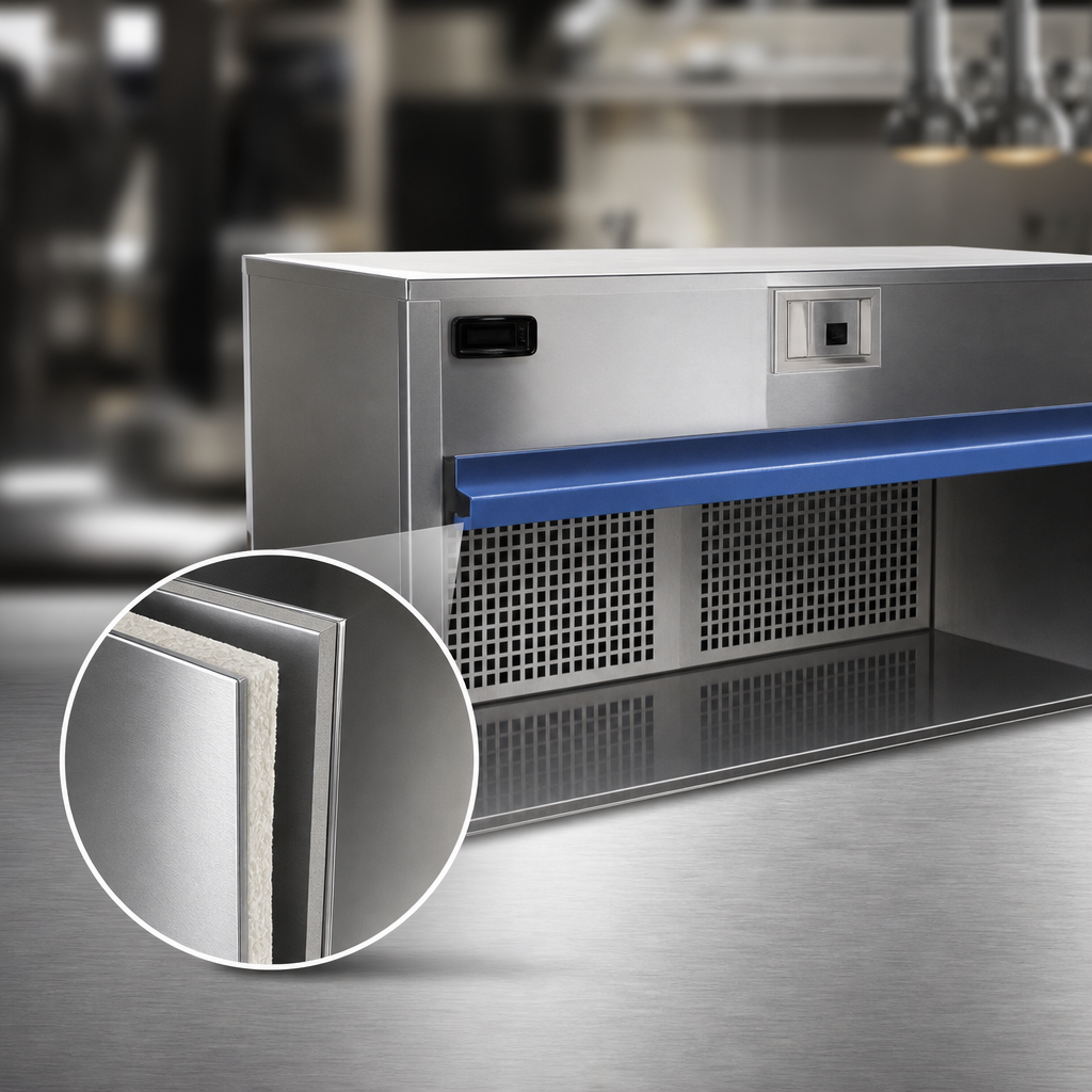 Double-Wall Stainless Steel Construction