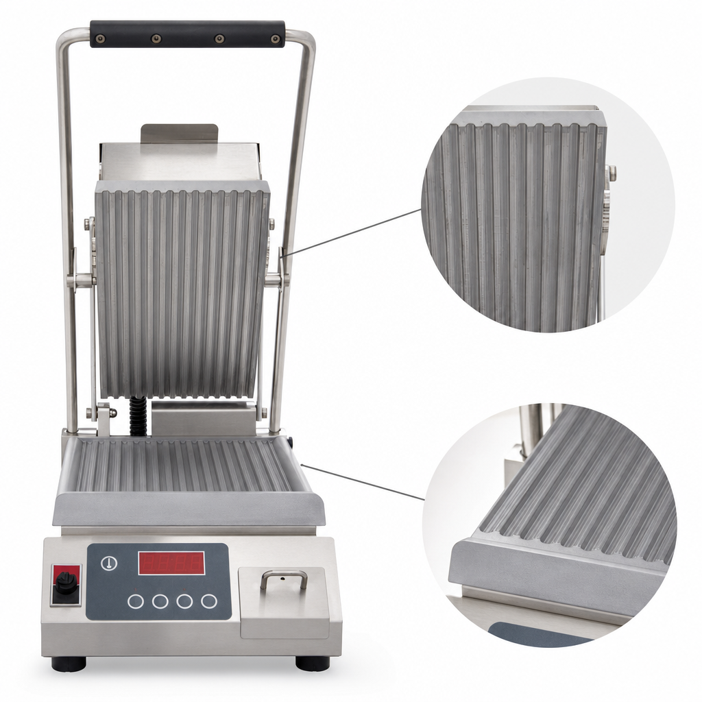Grooved Aluminum Cooking Surfaces