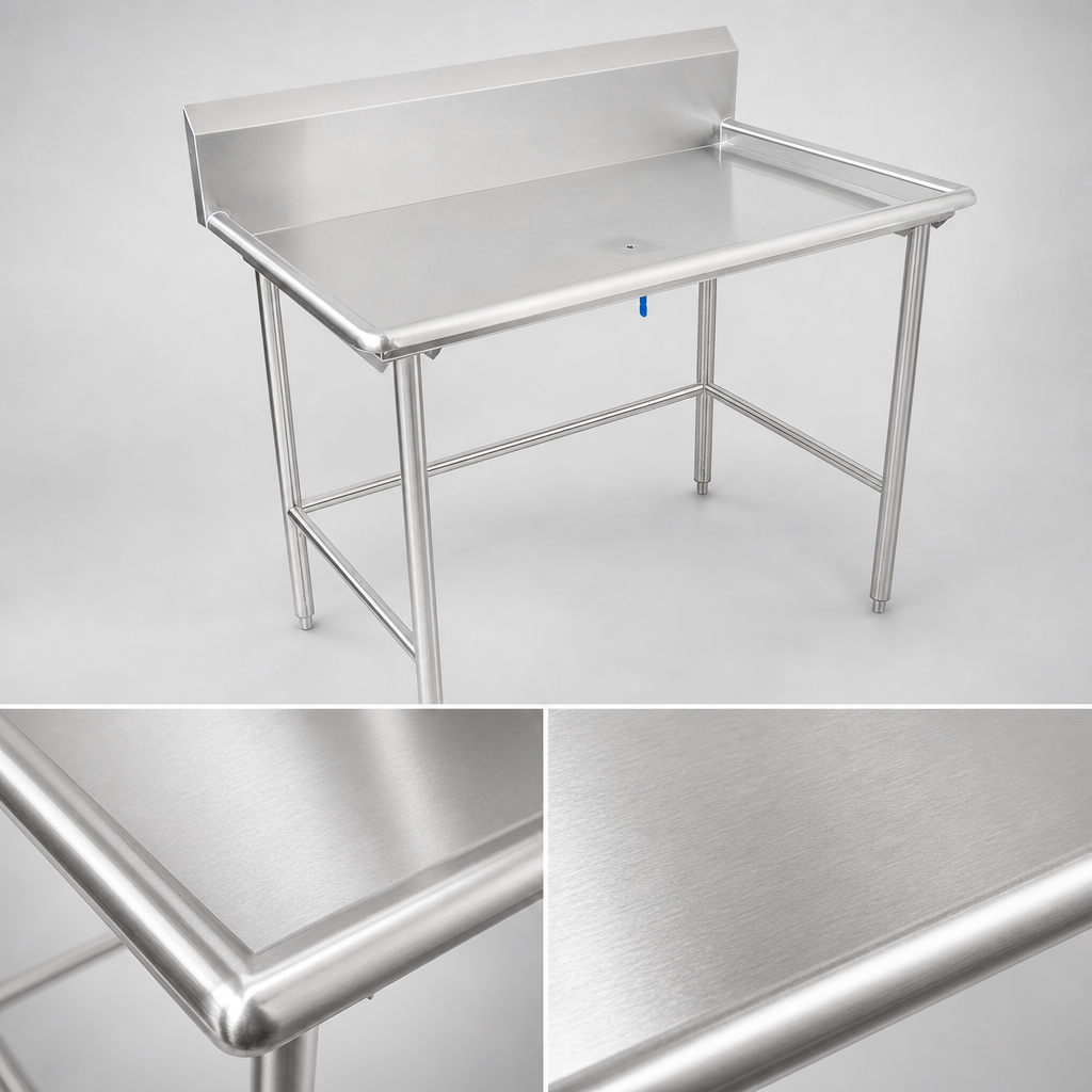 16-Gauge Type 300 Stainless Steel Top
