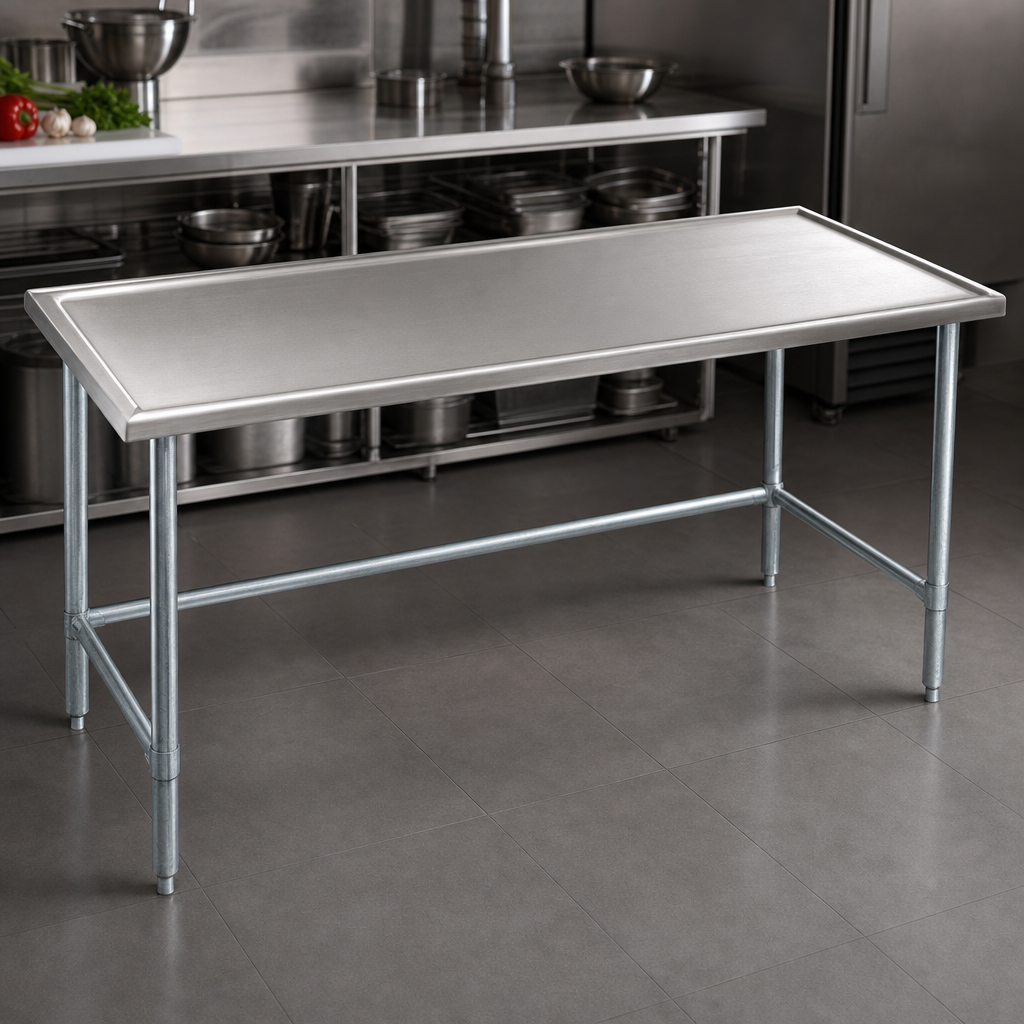 14-Gauge 300-Series Stainless Steel Top