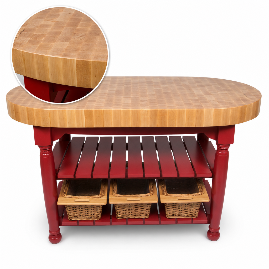 End-Grain Maple Top