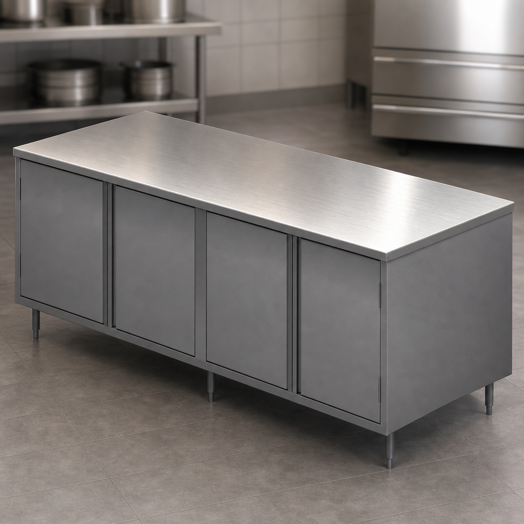 14-Gauge T-304 Stainless Steel Top