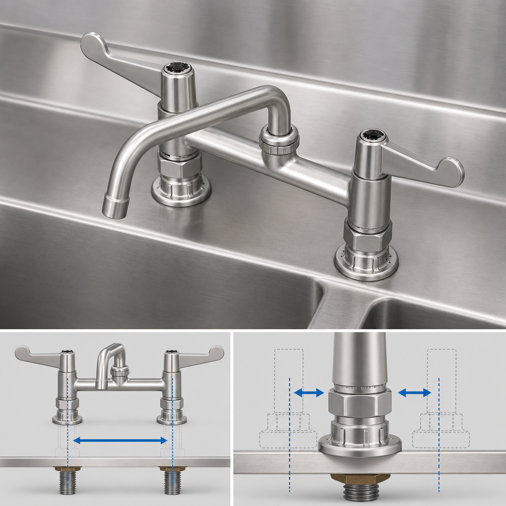 8-Inch Deck Mount Design