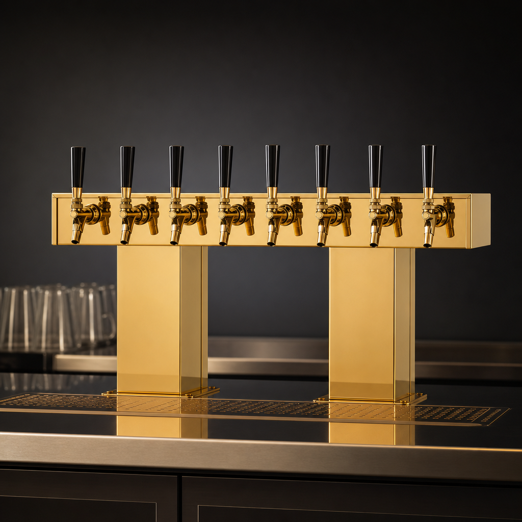 Eight-Faucet Capacity
