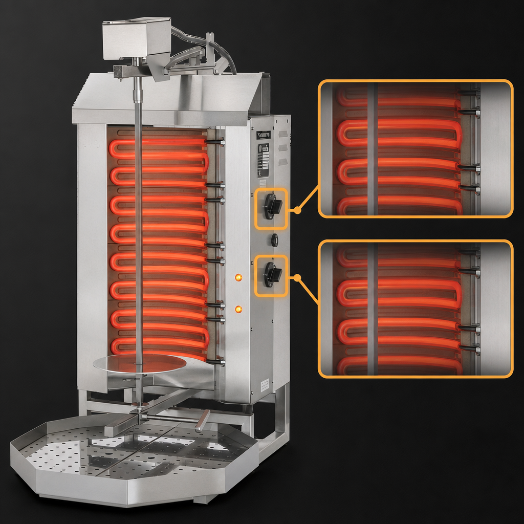Dual Infrared Burners