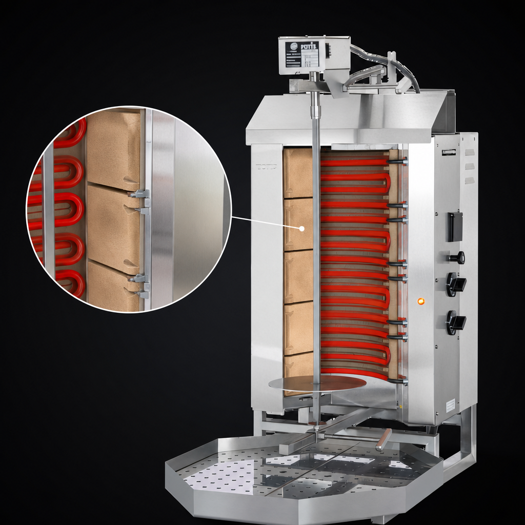 Ceramic Brick Heating Support