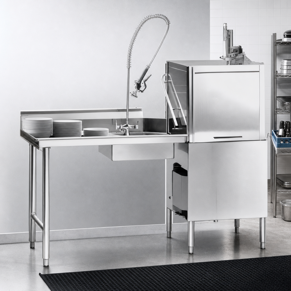 Straight Soiled Dishtable Design