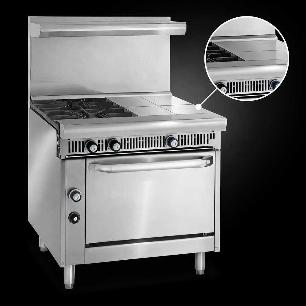 Three 12-Inch Hot Tops