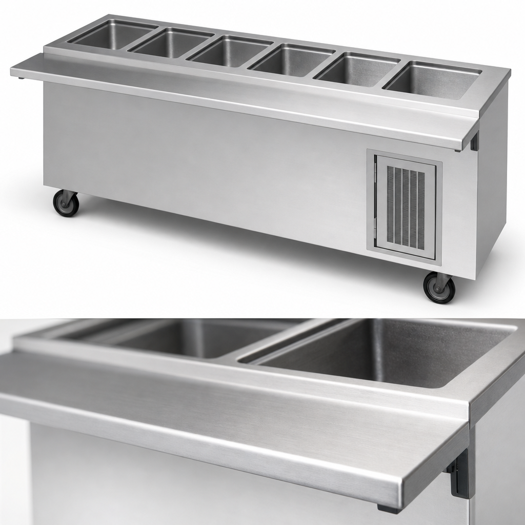 16-Gauge Stainless Steel Top