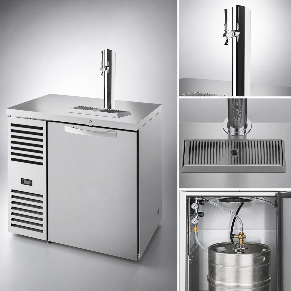 Single-Faucet Beer Column