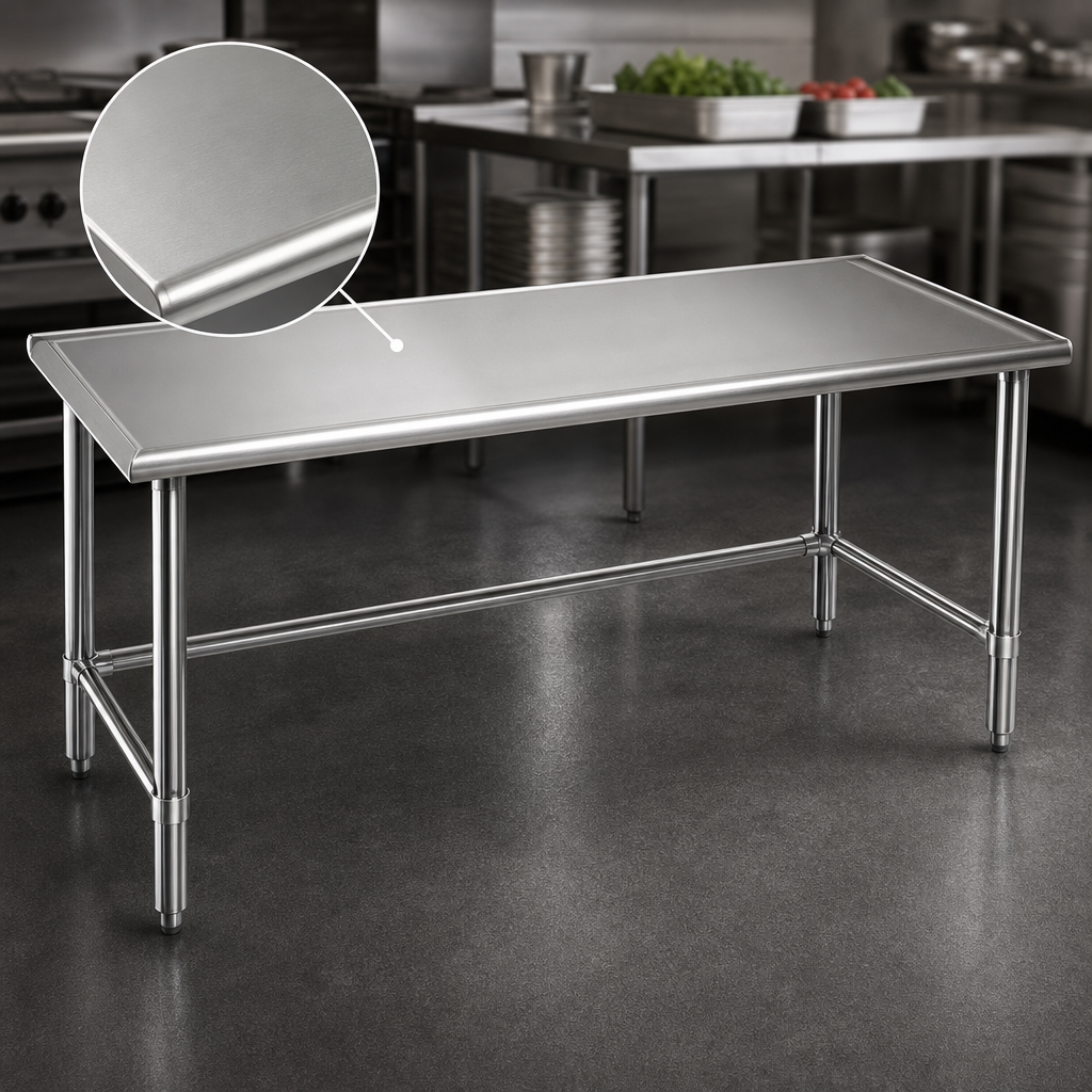 14-Gauge 300-Series Stainless Steel Top