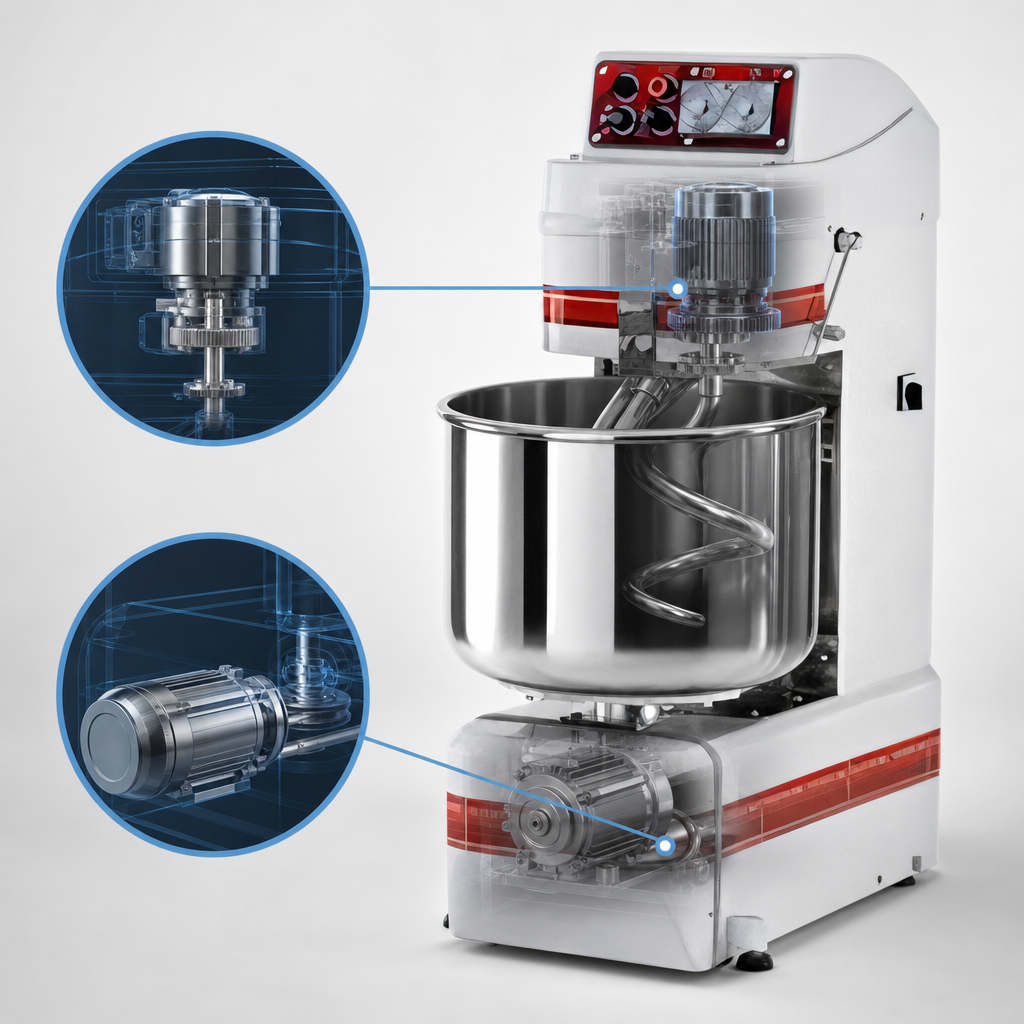 Separate Bowl And Agitator Motors