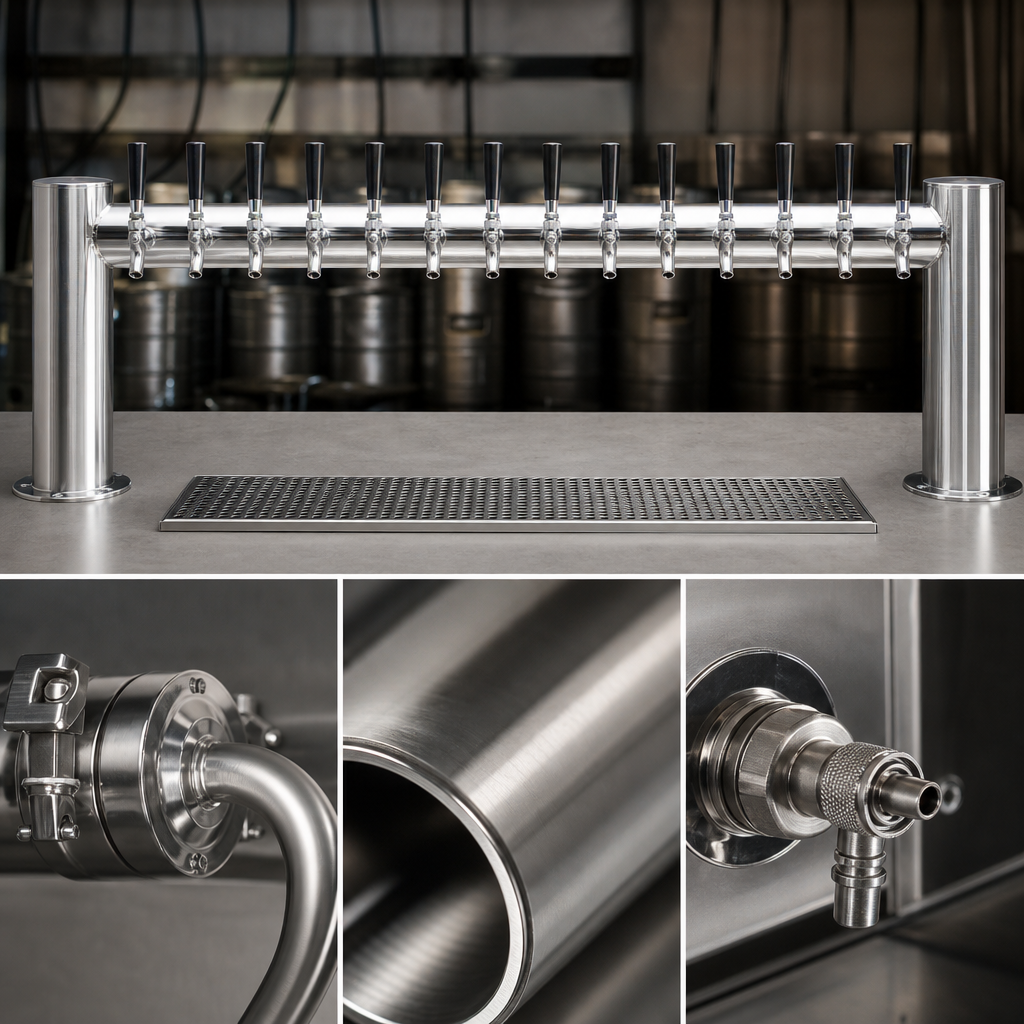 Stainless Steel Beer Contact Surfaces