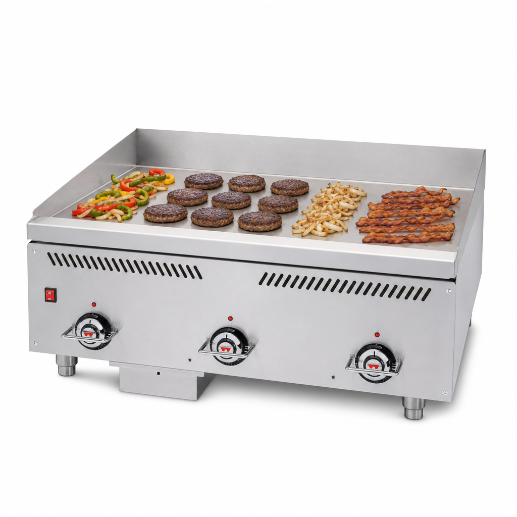 48-Inch by 24-Inch Cooking Surface