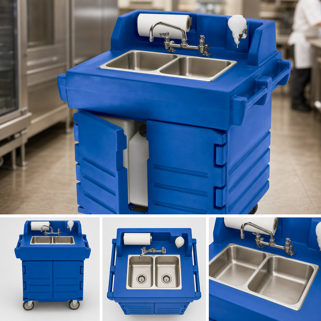 Two-Compartment Sink