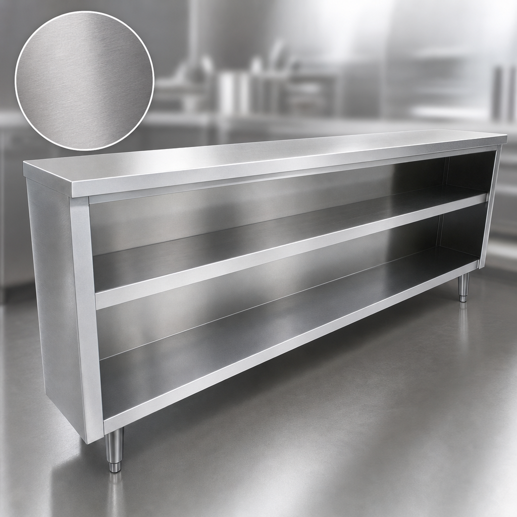 18-Gauge Stainless Steel Top and Body
