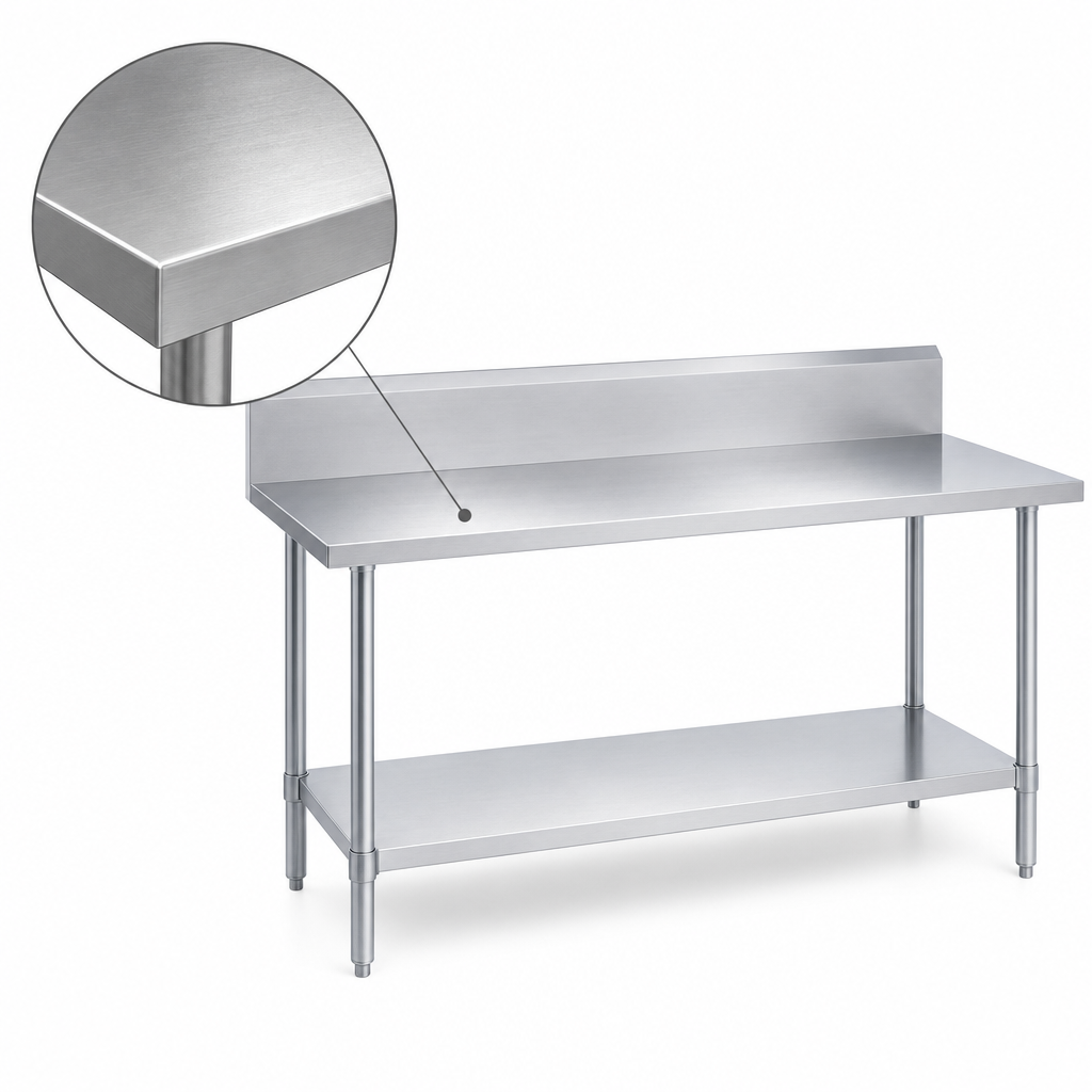 14-Gauge 300 Series Stainless Steel Top