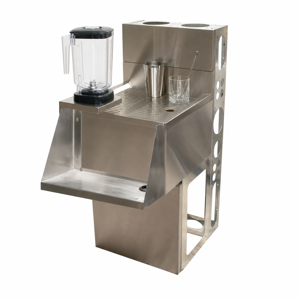 Drainboard with Blender Station Shelf