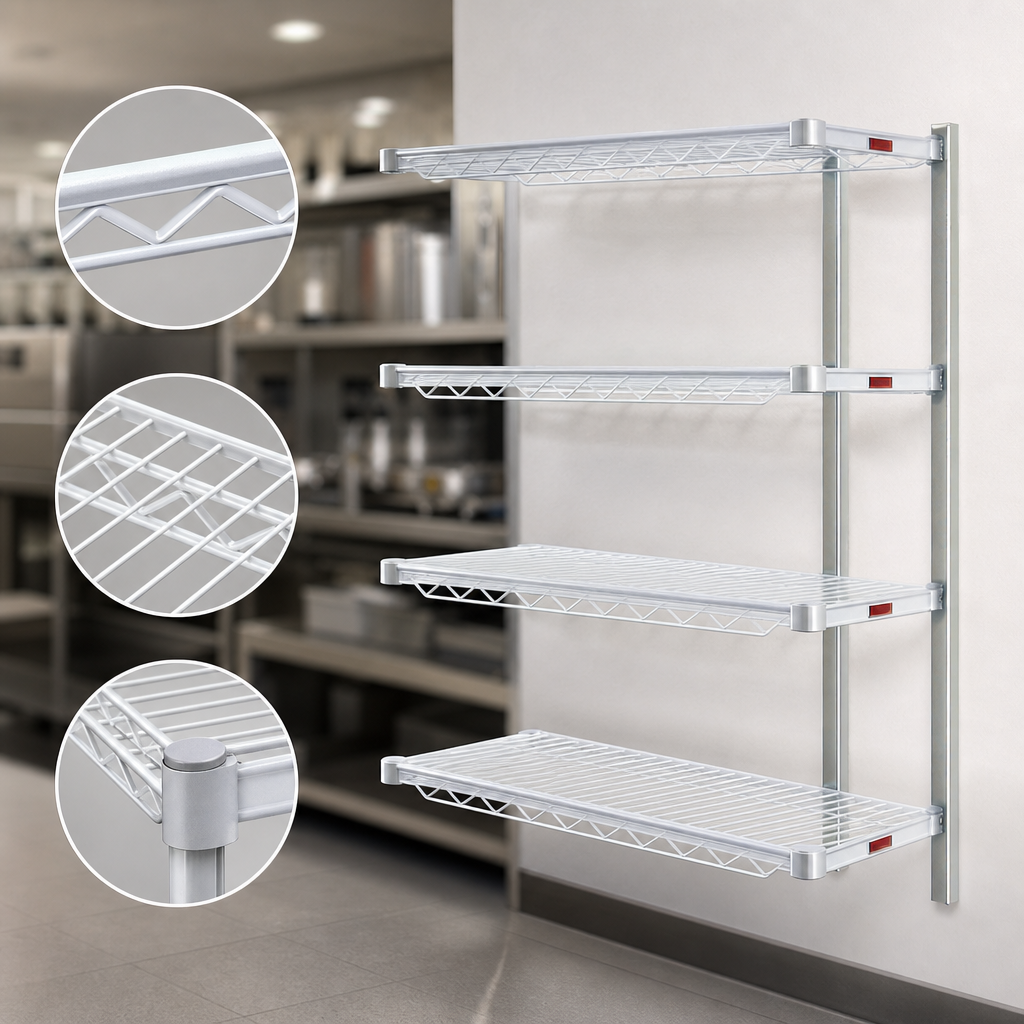 Patented QuadTruss Shelves