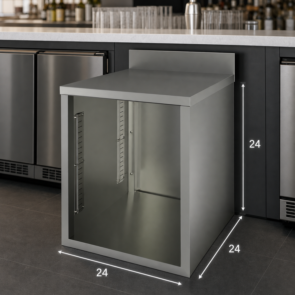 24 x 24 Inch Cabinet Base