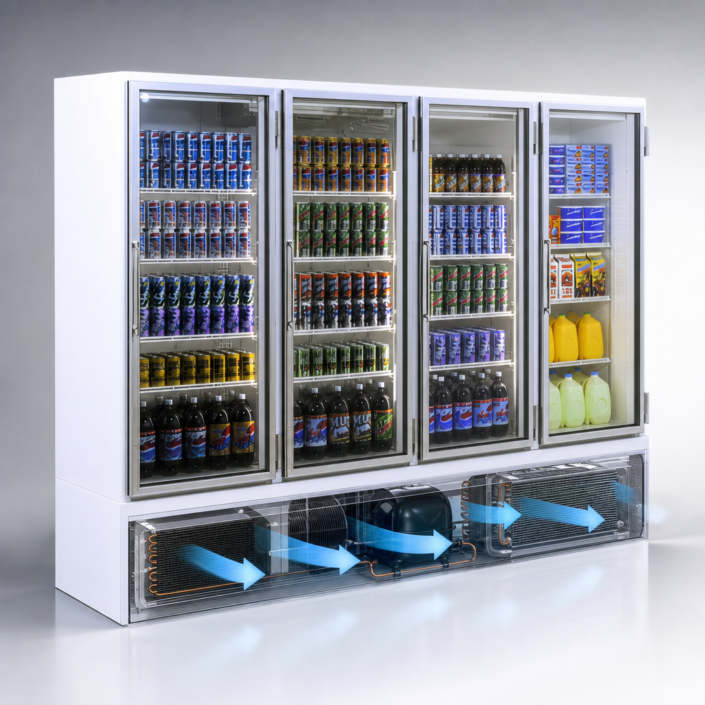 Bottom-Mount Self-Contained Refrigeration