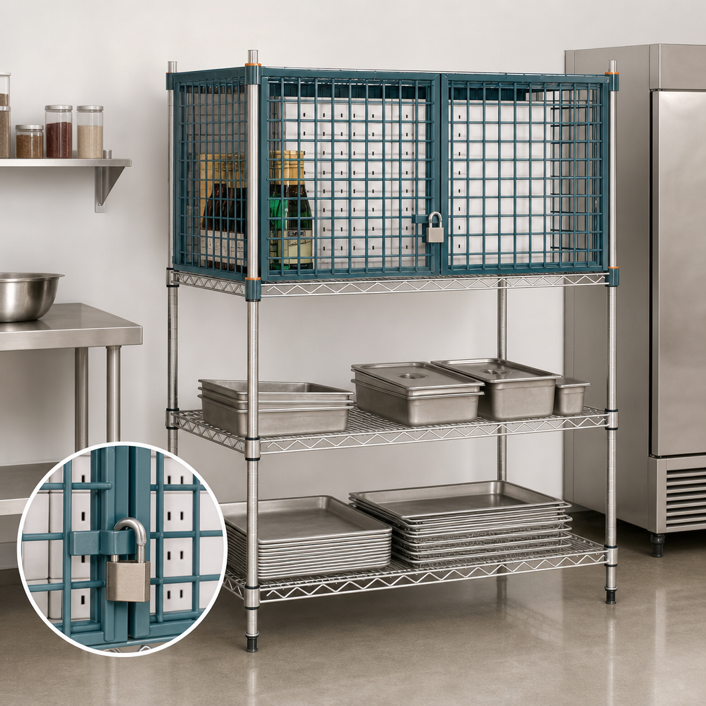 Lockable Shelf Conversion