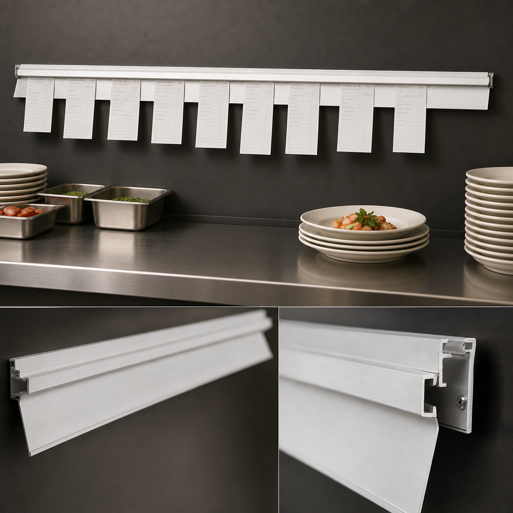 48-Inch Check Holder Rail