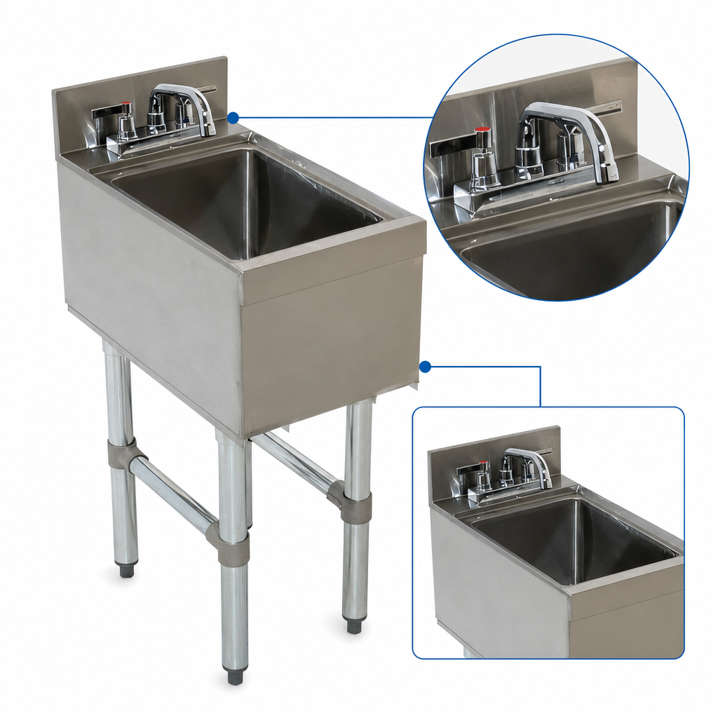 Deck-Mount Faucet Included