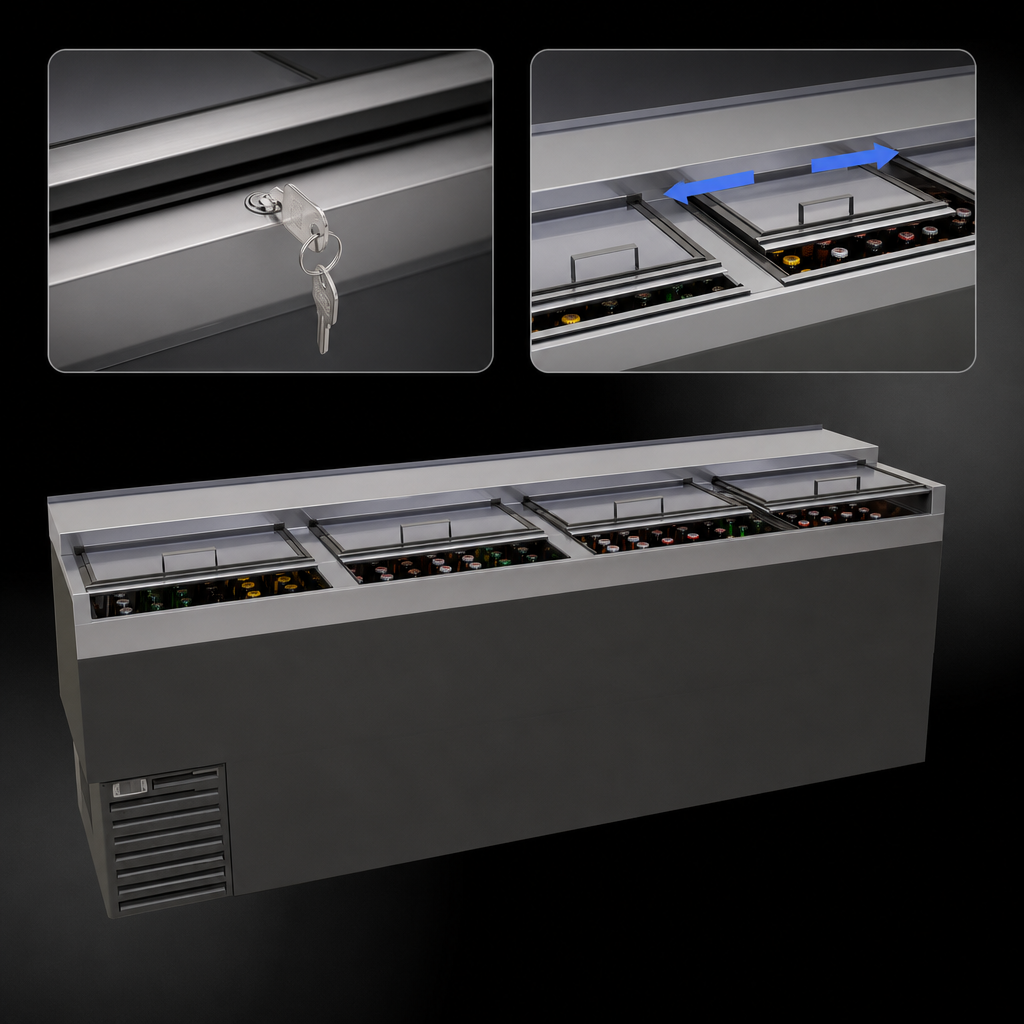 Locking Sliding Top Doors