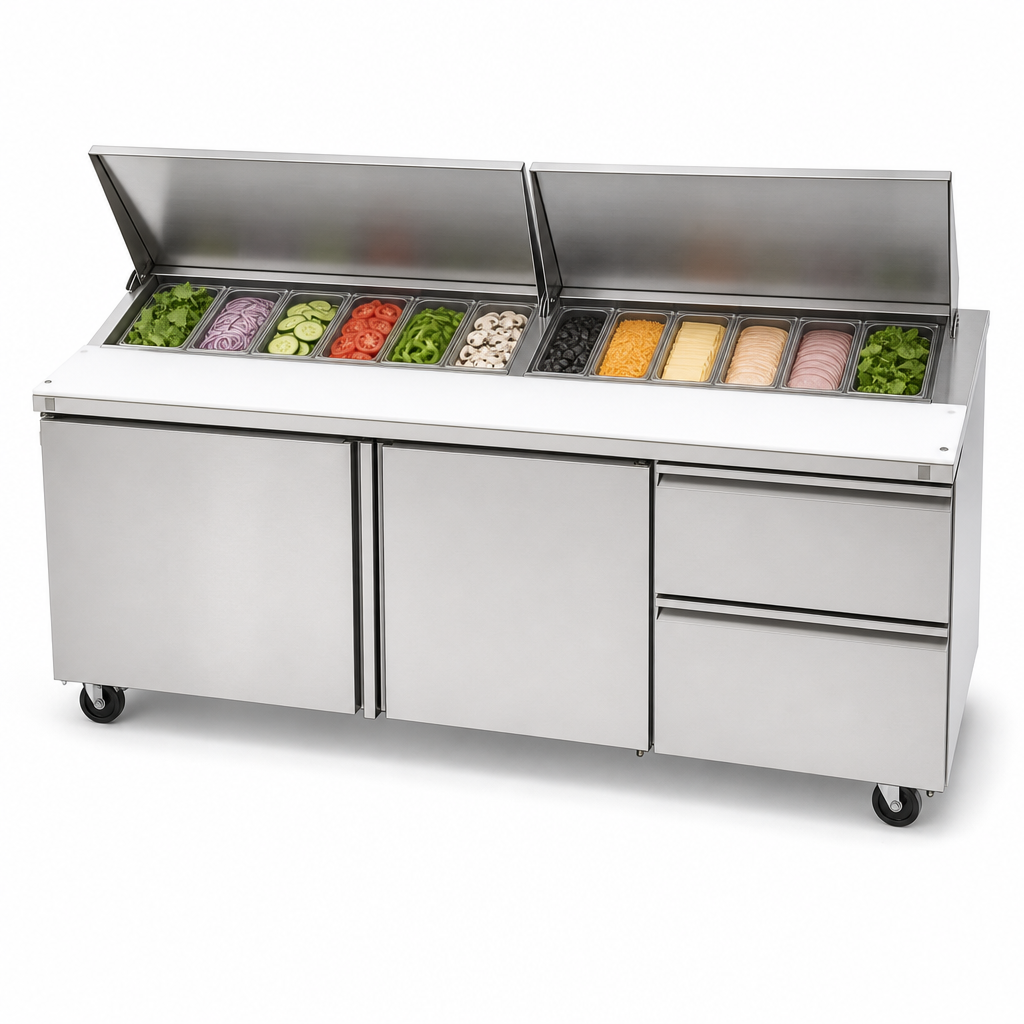 12-Pan Cold Top