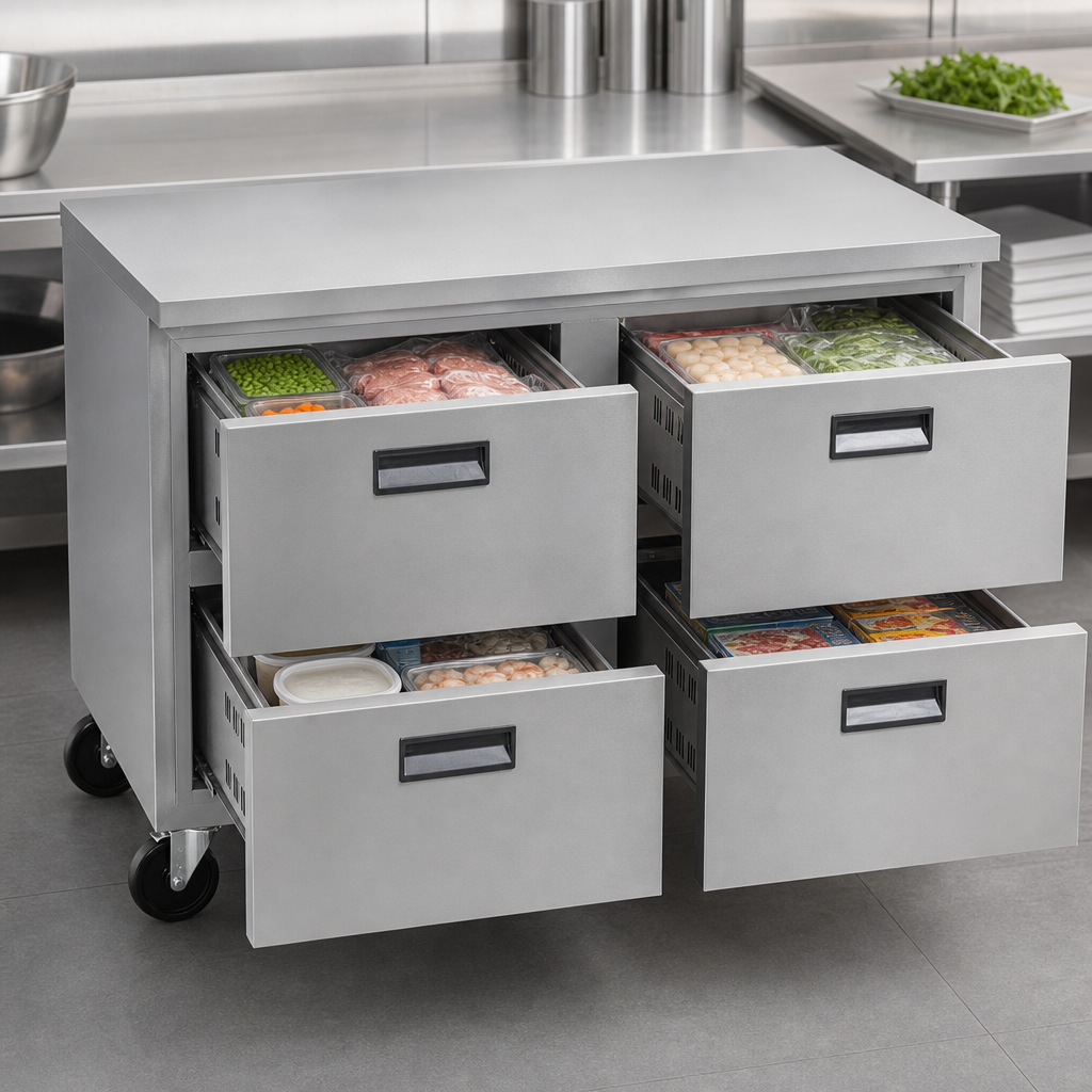 Four-Drawer Layout