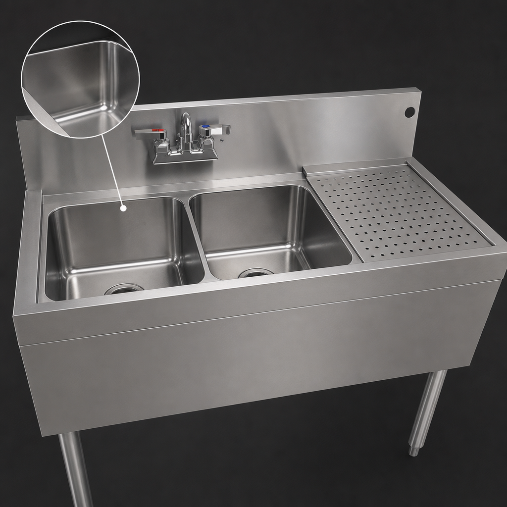 Fabricated Sink Bowls