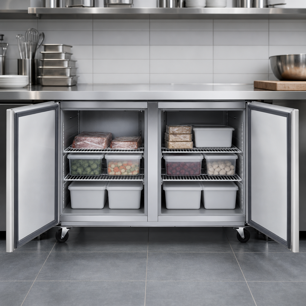Two-Section Undercounter Design