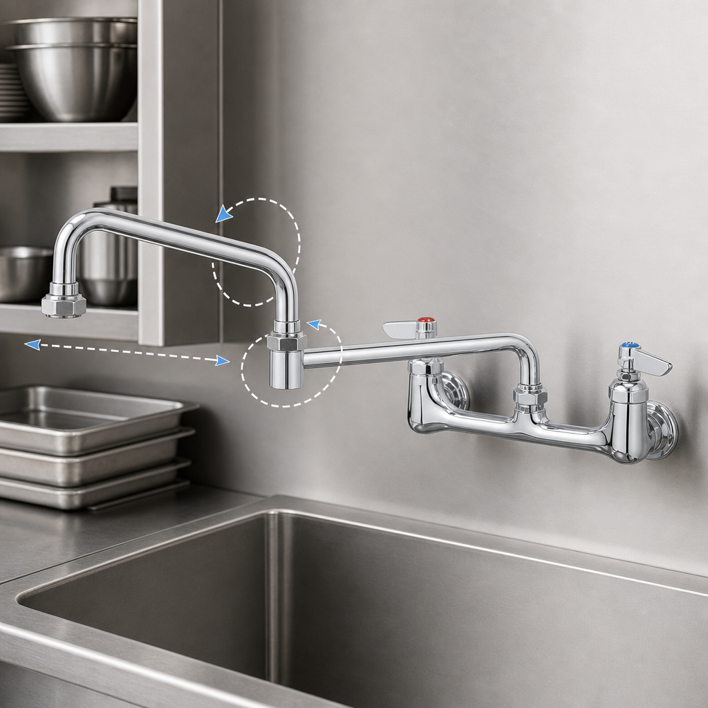 12-Inch Double Joint Swing Nozzle