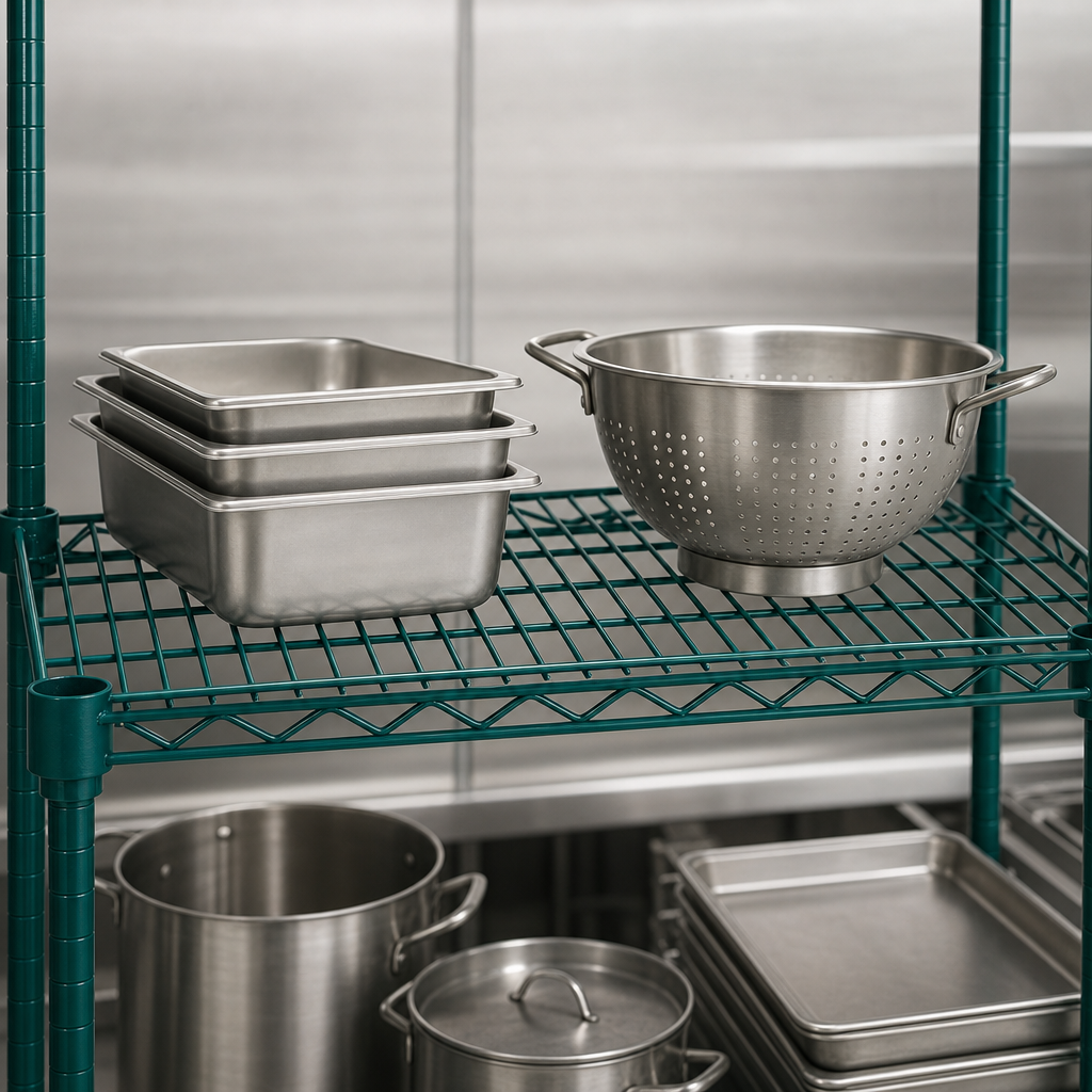 Heavy-Duty Wire Shelf